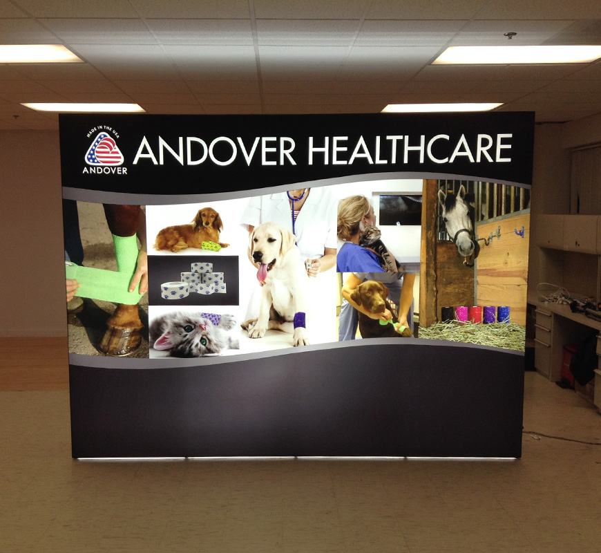 Lumiere 10X10 Backlit Trade Show Display
