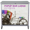 Popup Large Bar Cart Graphic Package