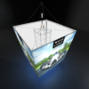 Wavelight Casonara Blimp 8ft Cube Backlit Hanging Sign Hardware Kit