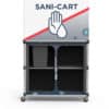 PopUp Sanitation Cart Counter H