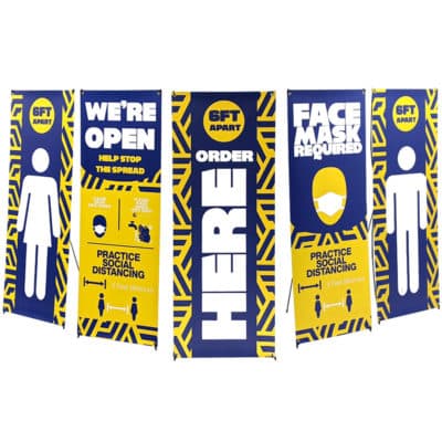 X Banner Stand 5-Pack a
