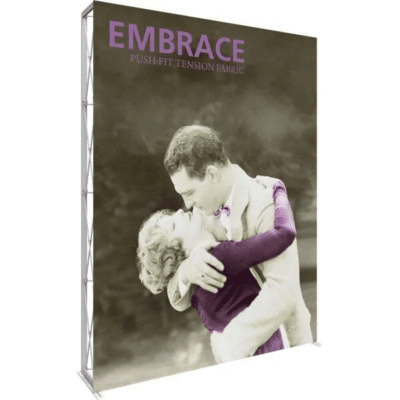 Embrace 7.5ft Extra Tall Height Push-Fit Tension Fabric Display no Endcap Package