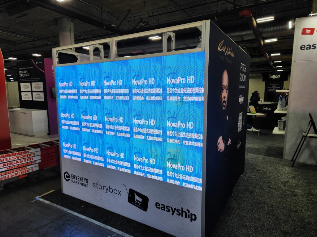 Pano-LED Video Wall for Trade Shows